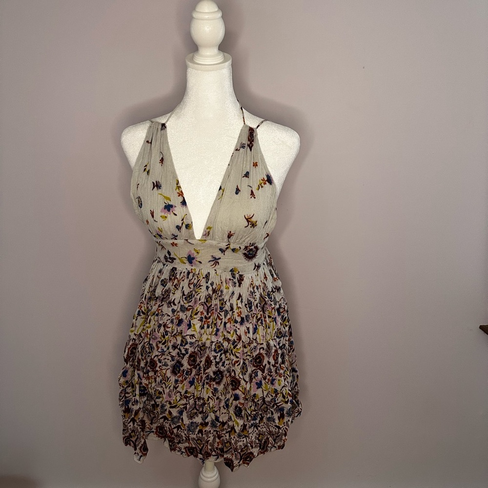 Kimchi Blue light gray sundress